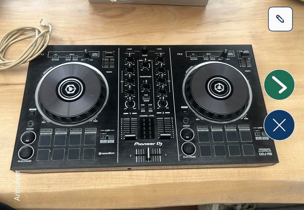 Mengpaneel DDJ-RB, Muziek en Instrumenten, Ophalen, Zo goed als nieuw, Pioneer
