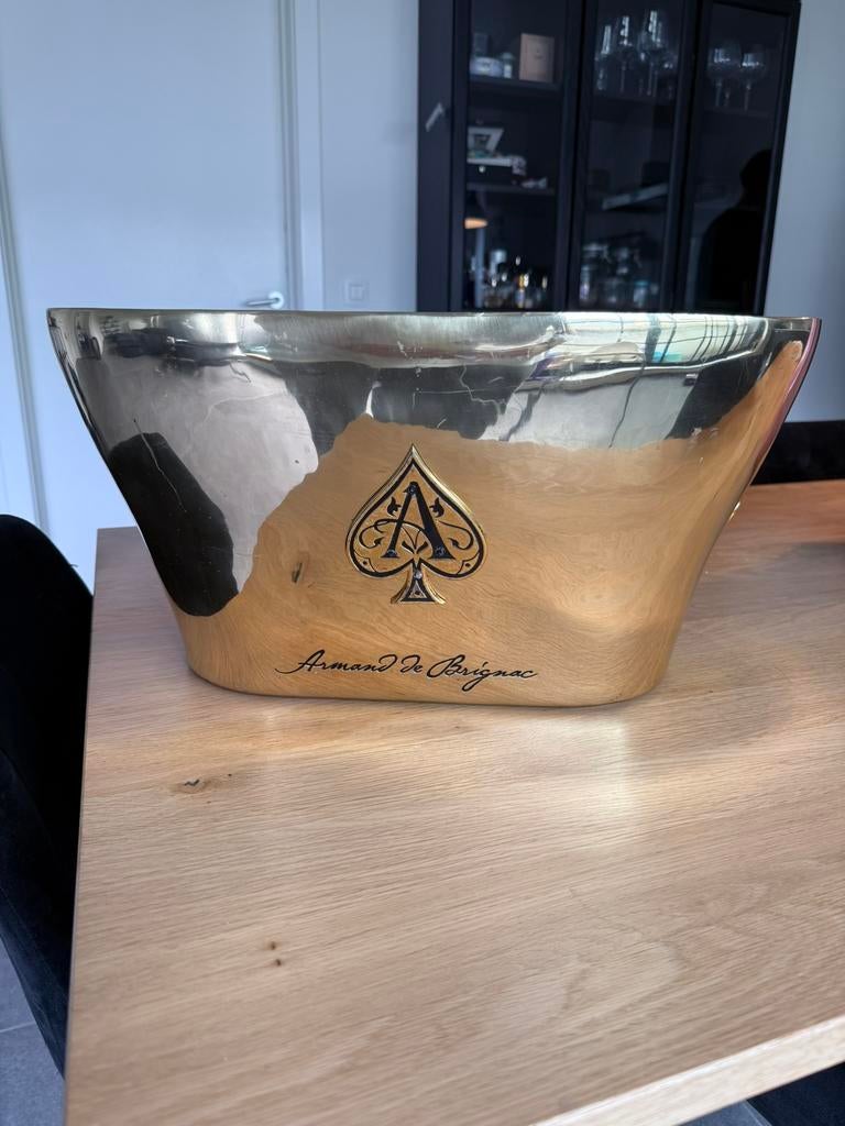 Ace of spades ijsemmer / armand the brignac, Collections, Vins, Comme neuf, Champagne, Enlèvement