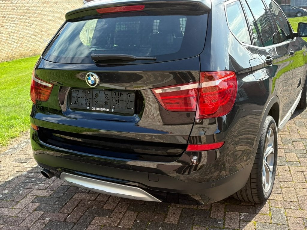 BMW  X3   XDRIVE20I - 185 PK -  2016, Auto's, Automaat, 4 cilinders, Zwart, Leder