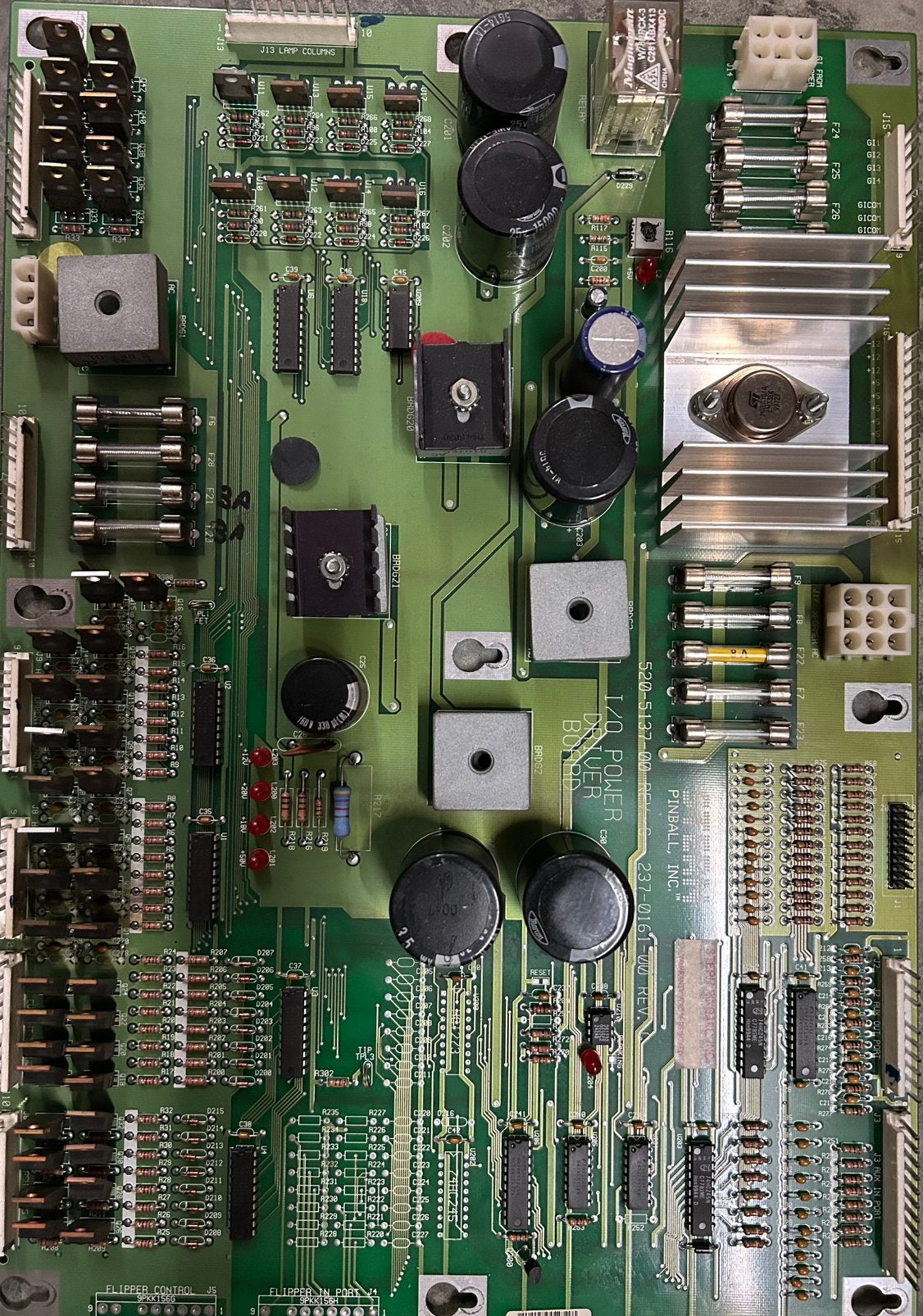 Stern/Sega White Star Power Driver Board, Verzamelen, Automaten | Flipperkasten, Ophalen, Gebruikt, Overige typen, Stern