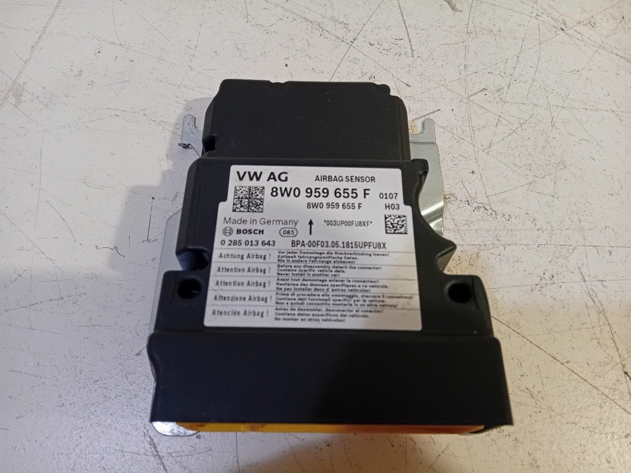 Airbag module Audi A5, Onderdelen@venauto.nl, Van der Ven Autorecycling B.V., Gebruikt, Ettenseweg 76, 4706 PB Roosendaal, The Netherlands
