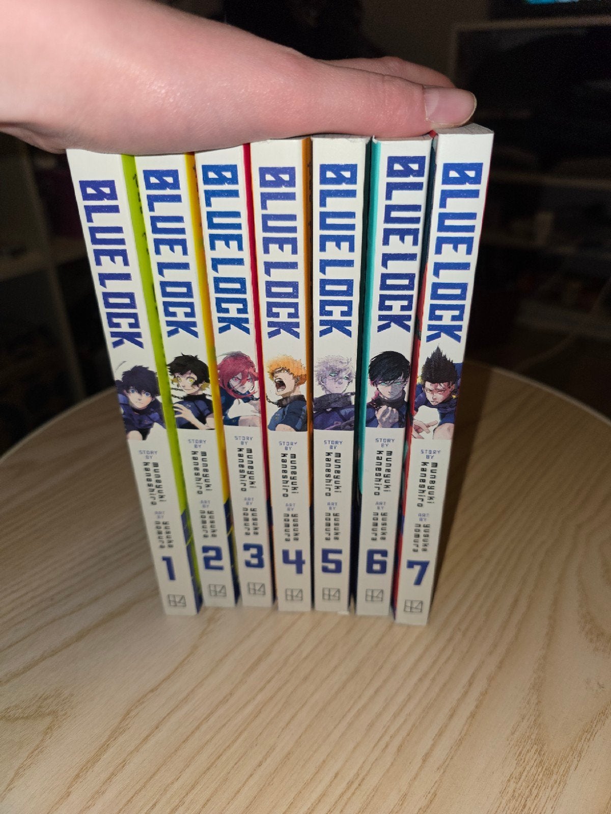 Blue Lock volume 1 tot 7, Meerdere comics, Ophalen of Verzenden, Nieuw, Japan (Manga)