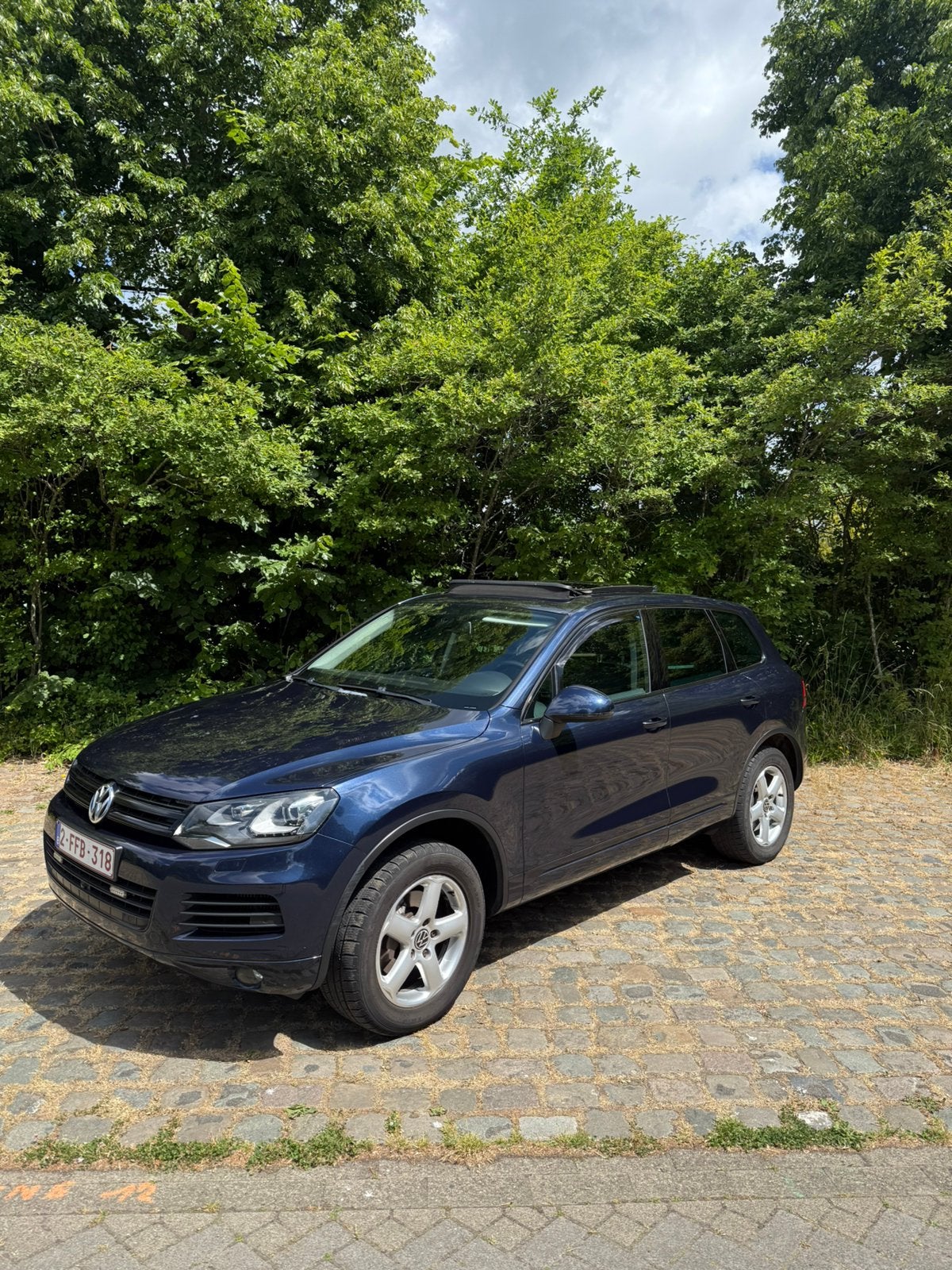 VW Touareg lichte vracht/ btw wagen, Autos, Cuir, Euro 5, Achat, 2 places