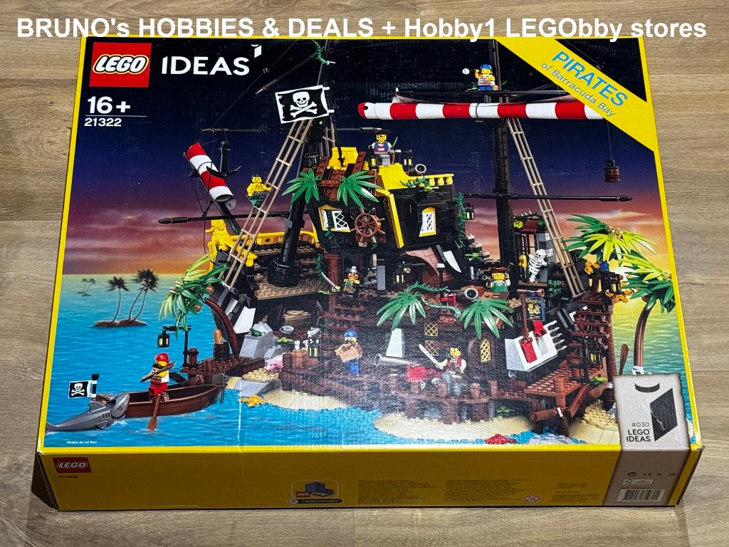 LEGO 21322 IDEAS Pirates of Barracuda Bay NEUF SCELLE, Enfants & Bébés, Jouets | Duplo & Lego, Neuf, Enlèvement ou Envoi, Pièces supplémentaires incluses