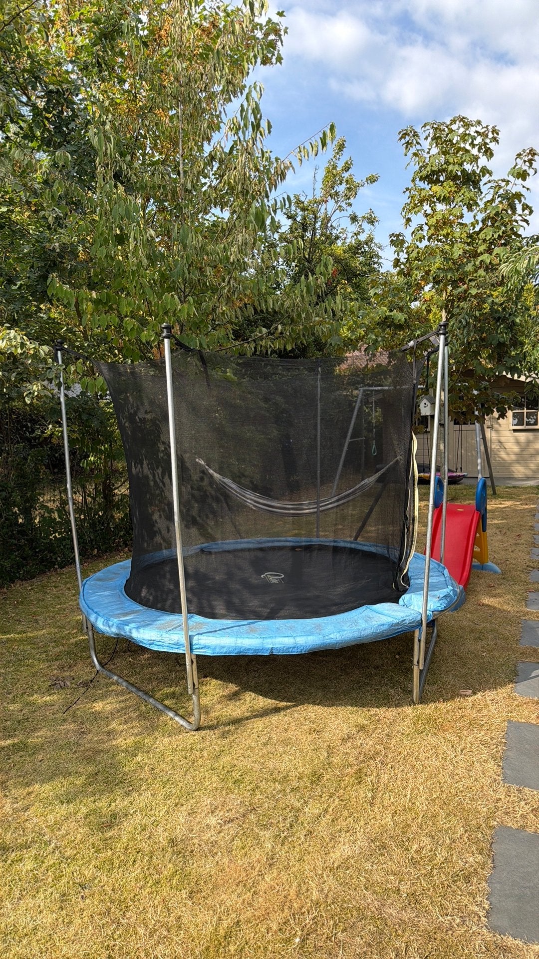 Trampoline Diameter 2,4m GRATIS, Enlèvement, Utilisé