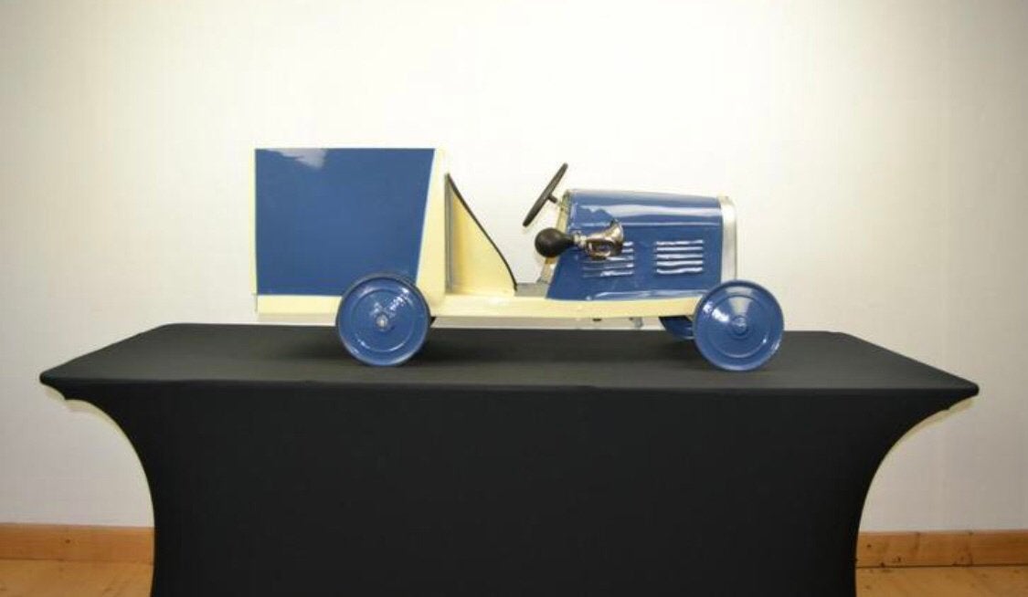 Voiture à pédales en métal Eureka Type Bugatti Camion (1930), Enlèvement