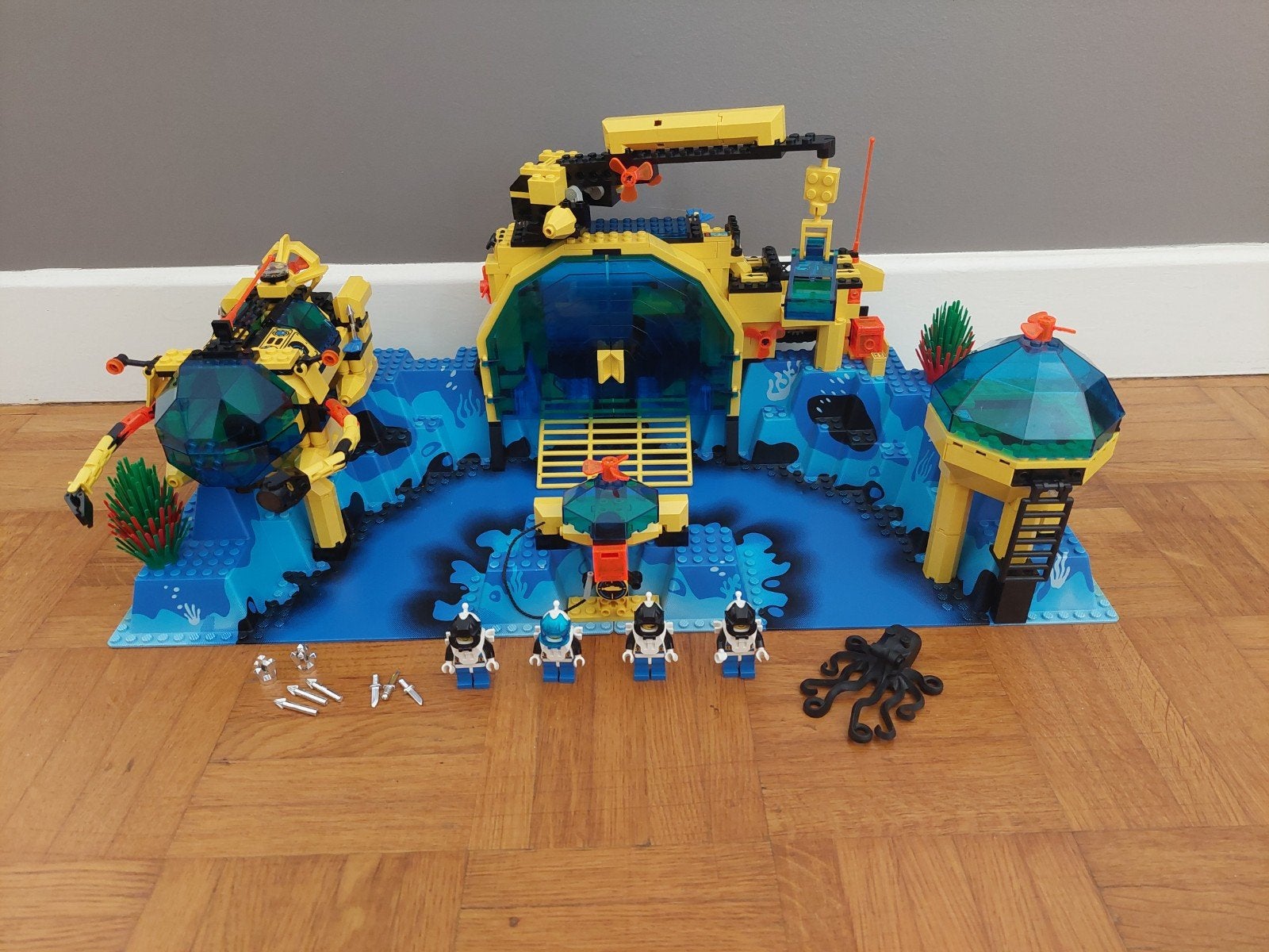 LEGO Aquazone Aquanauten: Neptunus Discovery Lab 6195, Gebruikt, Lego, Ophalen of Verzenden, Compleet