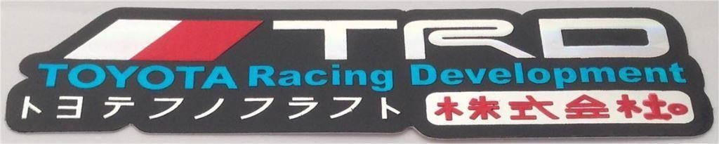 TRD Toyota Racing Development metallic sticker #9, Verzenden