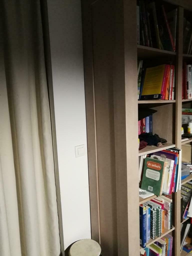 boekenkast, Huis en Inrichting, Ophalen, Gebruikt, Overige houtsoorten, Met plank(en)