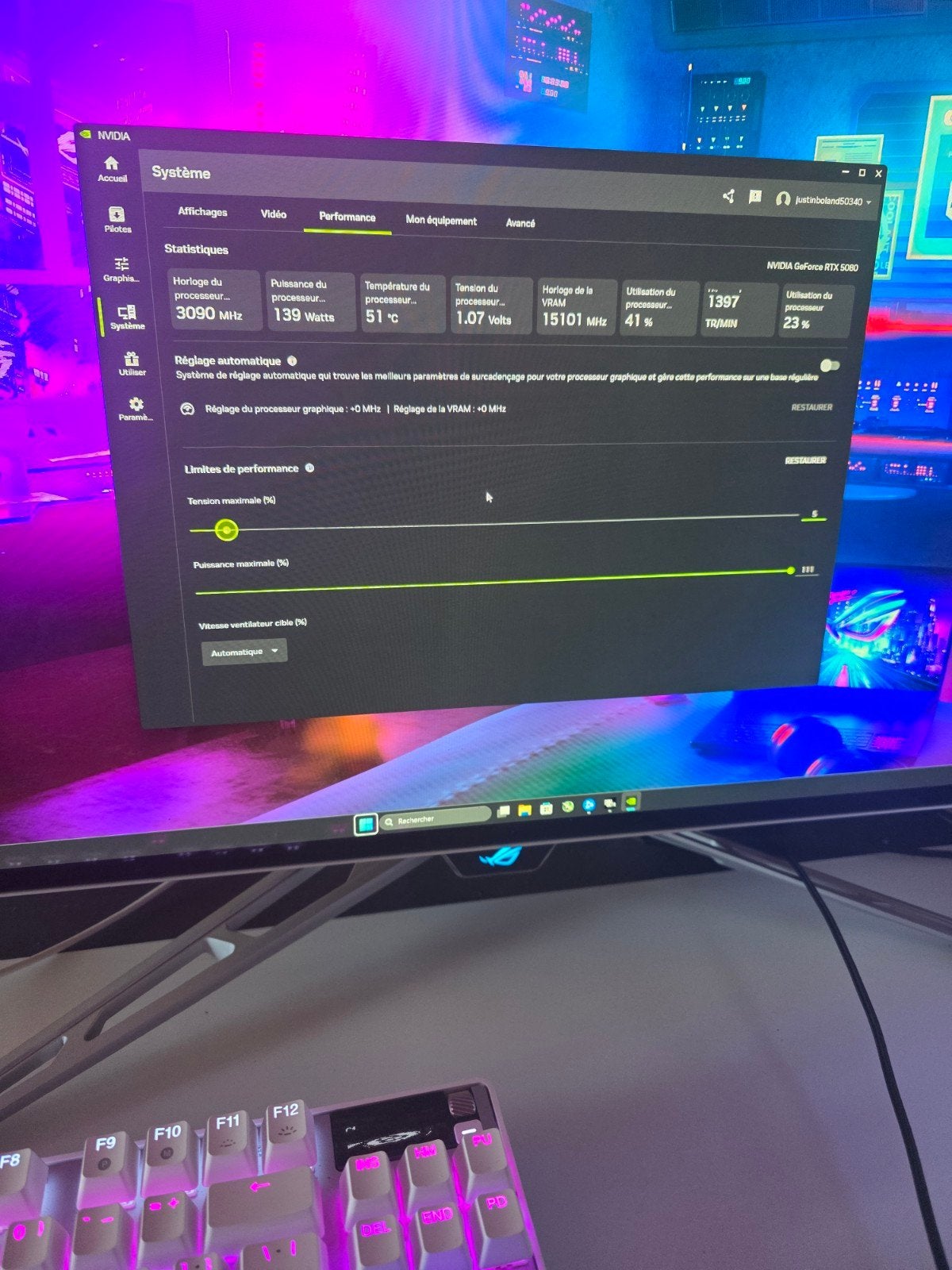 ASUS ROG Swift OLED PG27AQWP-W (540 Hz) - Comme Neuf, Computers en Software, Ophalen, Overige resoluties, DisplayPort, ASUS