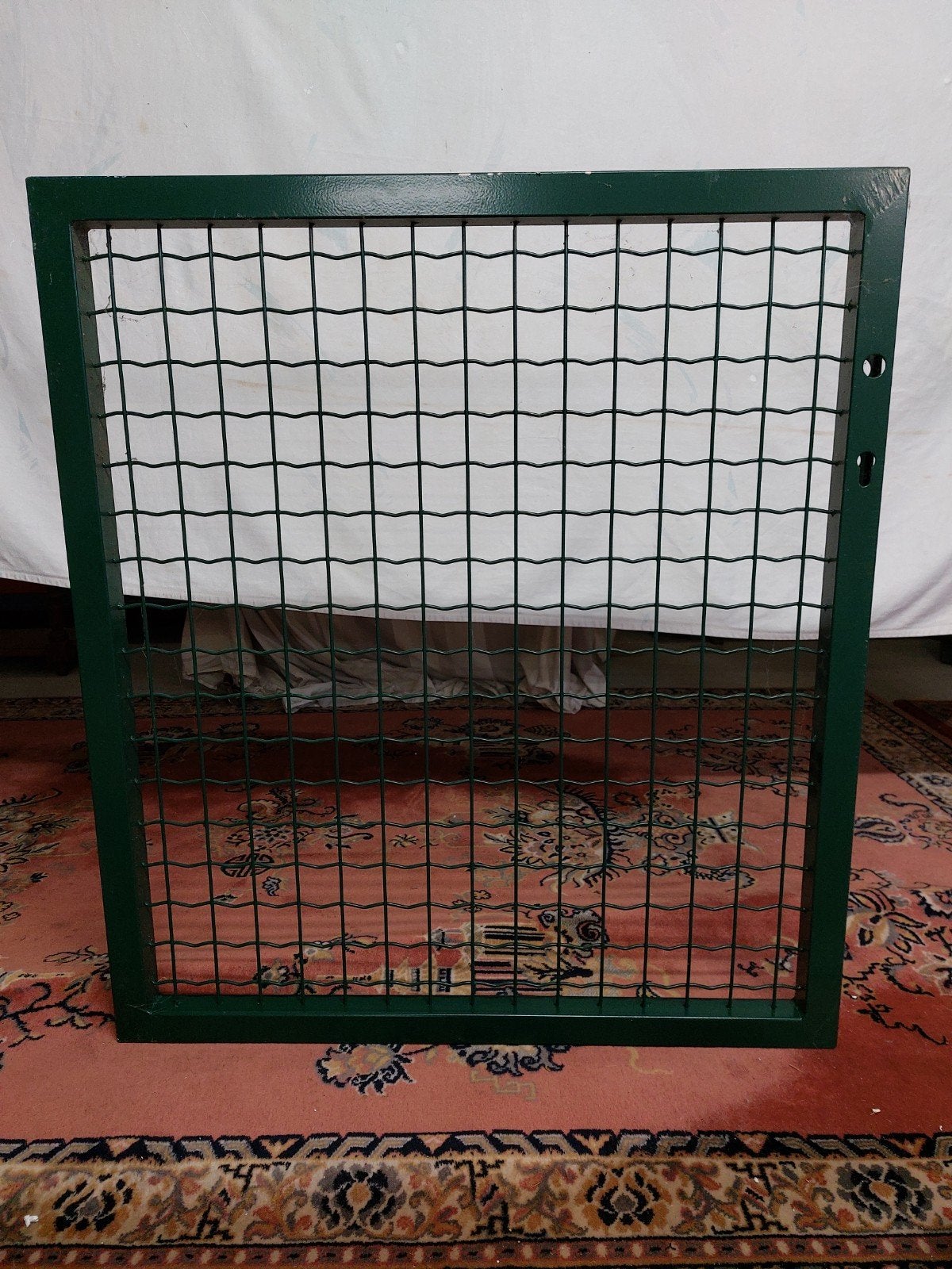 Metalen tuinhek NIEUW / groen  85/95 cm, Ophalen, Nieuw, Staal