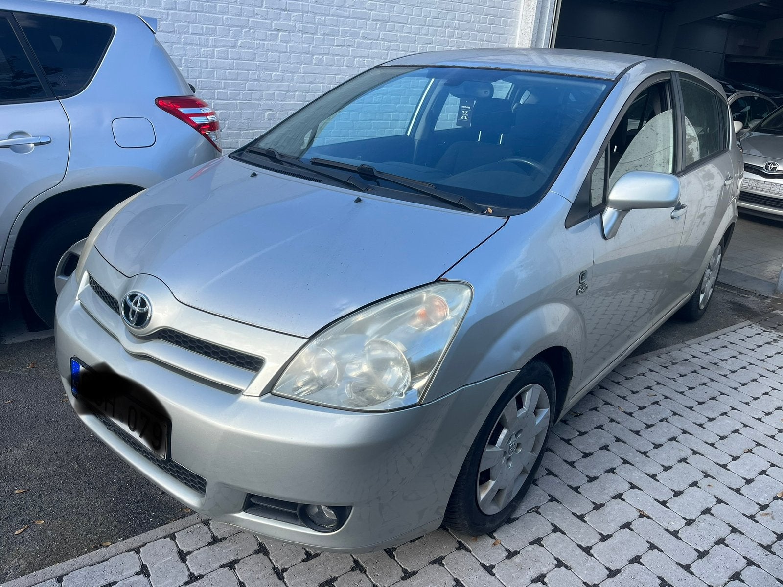 Toyota Corolla Verso 2.0 Diesel ⛽️ 7P, Auto's, Monovolume, Zwart, 4 cilinders, Corolla