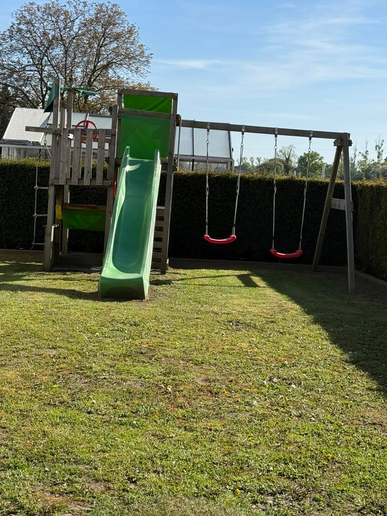 Speeltoestel, Kinderen en Baby's, Speelgoed | Buiten | Speeltoestellen, Ophalen, Gebruikt, Schommel