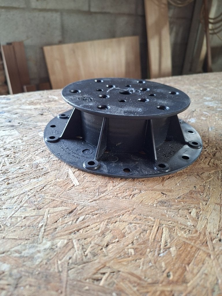 verstelbare tegeldragers - hoogte 52 tot 82mm + vulrubbers, Enlèvement, Neuf, Synthétique