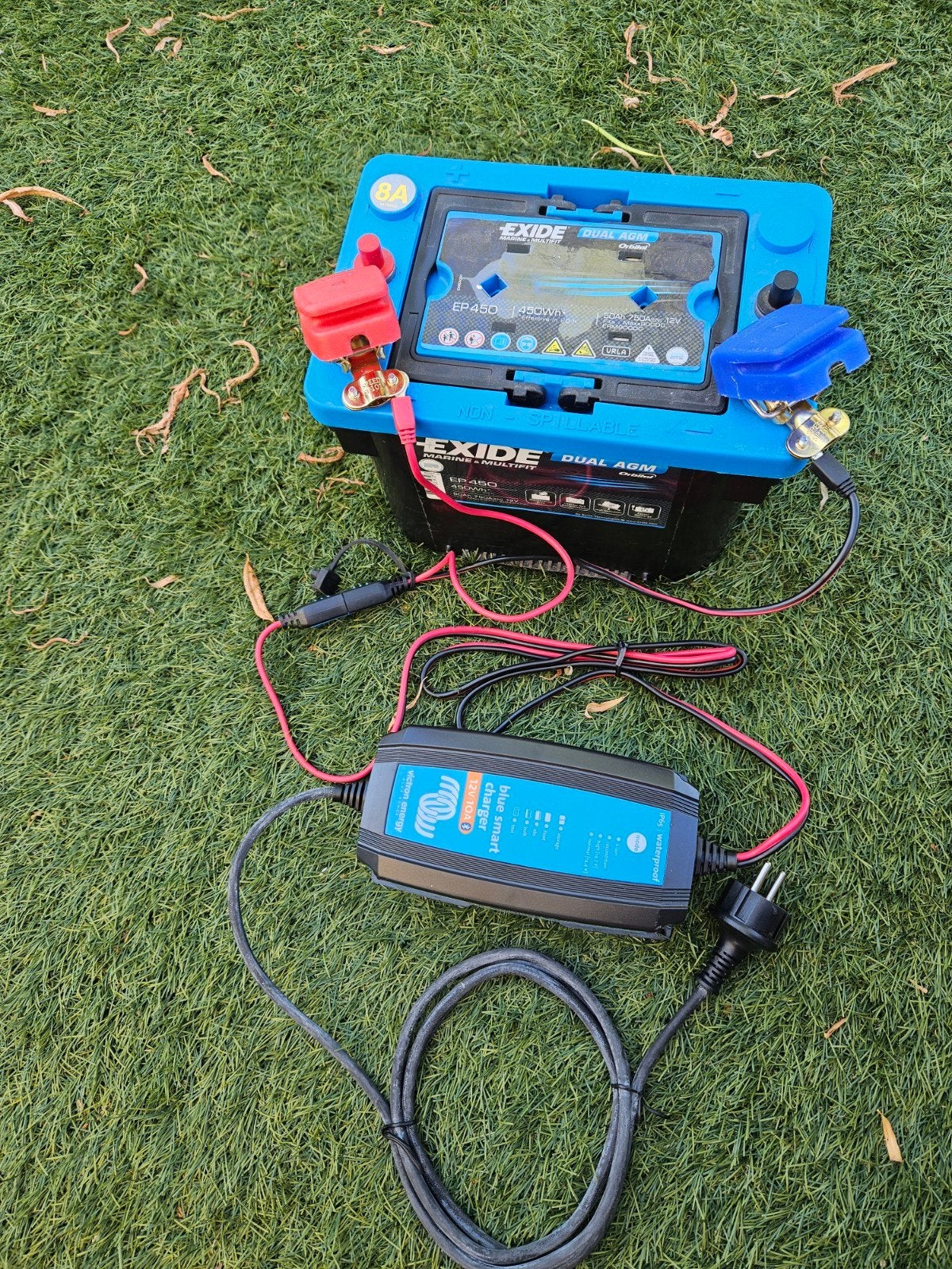 Mover batterij met victron lader, Auto-onderdelen, Accu's en Toebehoren, Ophalen, Smart