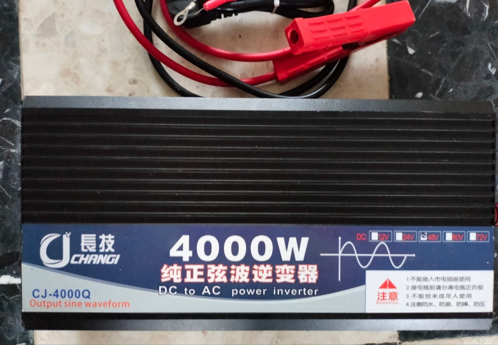 4000 watt, 48 volt omvormer, Ophalen of Verzenden, Nieuw