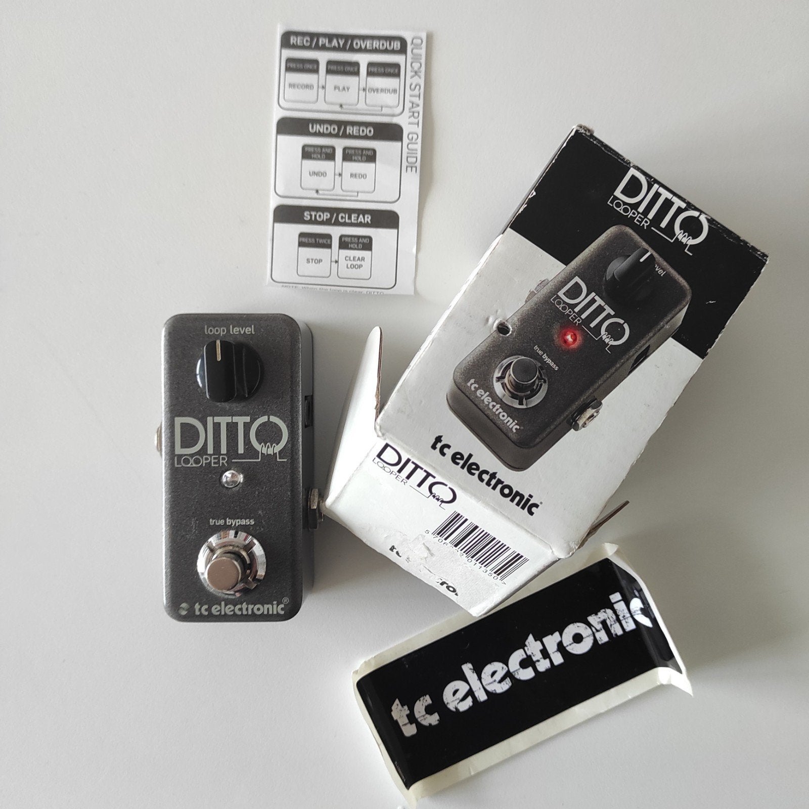 Ditto Looper-pedaal - TC Electronic, Muziek en Instrumenten, Ophalen of Verzenden, Zo goed als nieuw, Overige typen