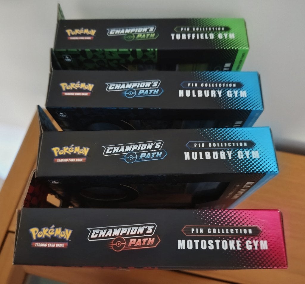Pokémon TCG: Champion's Path Pin Collections, Ophalen, Zo goed als nieuw, Overige typen