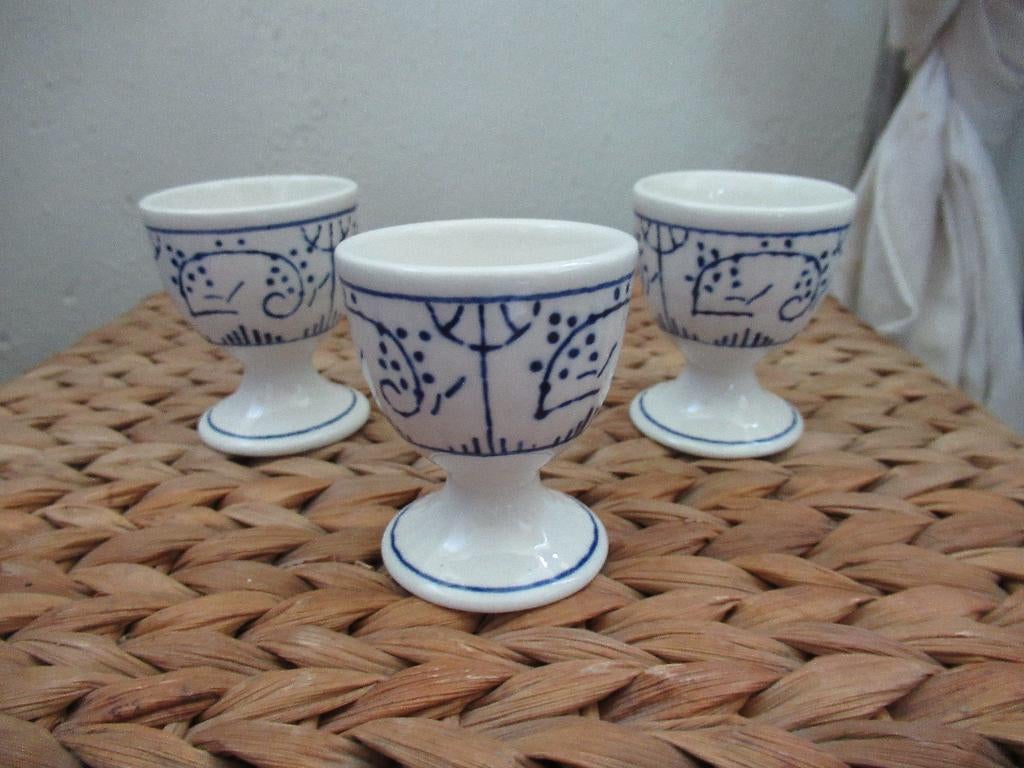 3 coquetiers Boch Copenhague parfaits, Enlèvement ou Envoi
