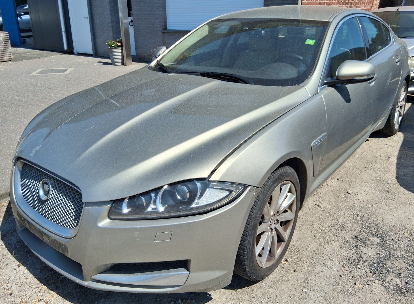 jaguar XF 2012 turbo kapot export of onderdelen, Auto's, Automaat, Beige, Beige, Diesel
