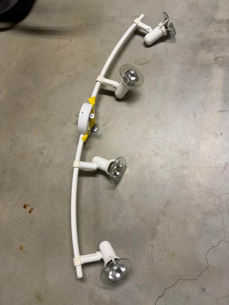 Plafondlamp incl lampen + reservelampen, Ophalen