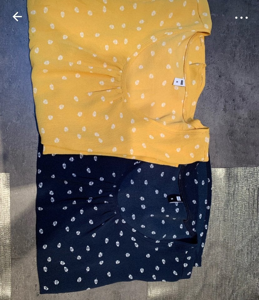2 truitjes hema S, Ophalen of Verzenden, Nieuw, Maat 36 (S), Geel