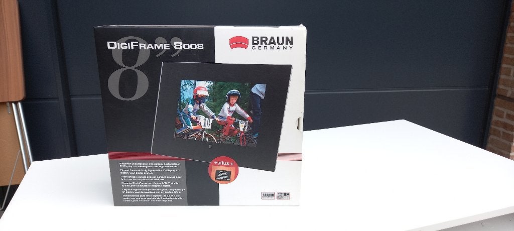 Digital Frame, Ophalen, Bruin, Nieuw, 20 cm