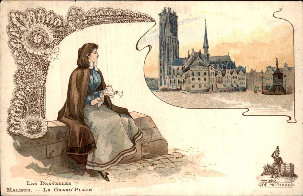 Malines Mechelen - Les Dentelles, Enlèvement ou Envoi, Non affranchie