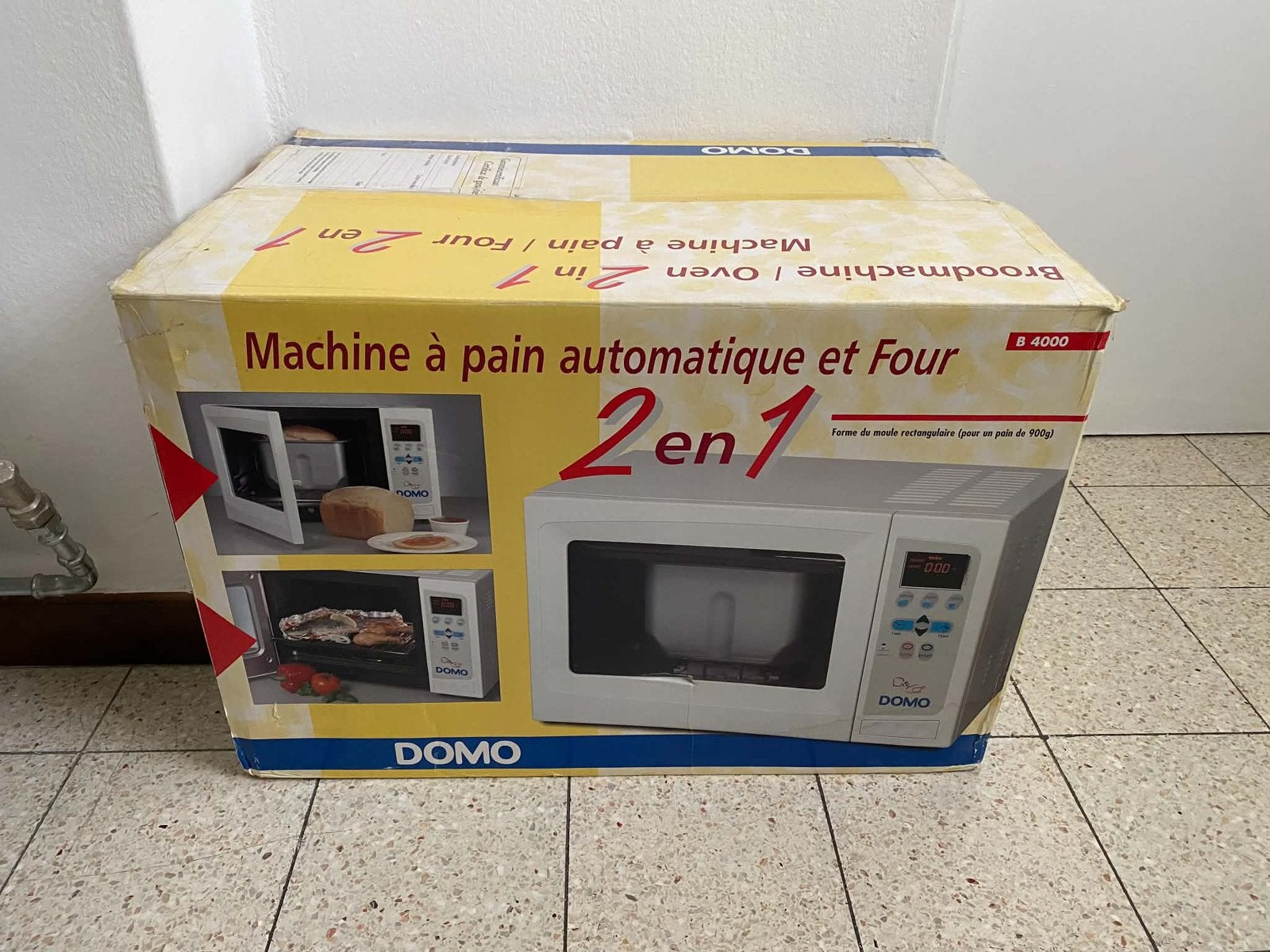 Machine à pain et four 2 en 1 Domo B 4000, Elektronische apparatuur, Ophalen, Zo goed als nieuw
