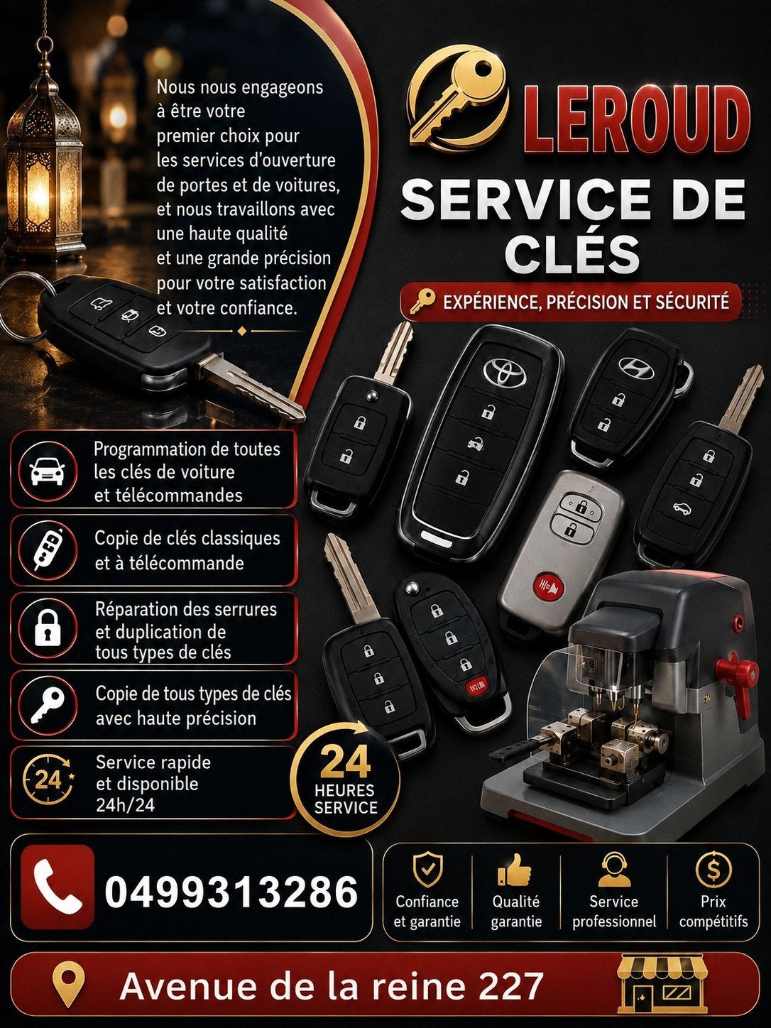 serrurier urgence 0499313286