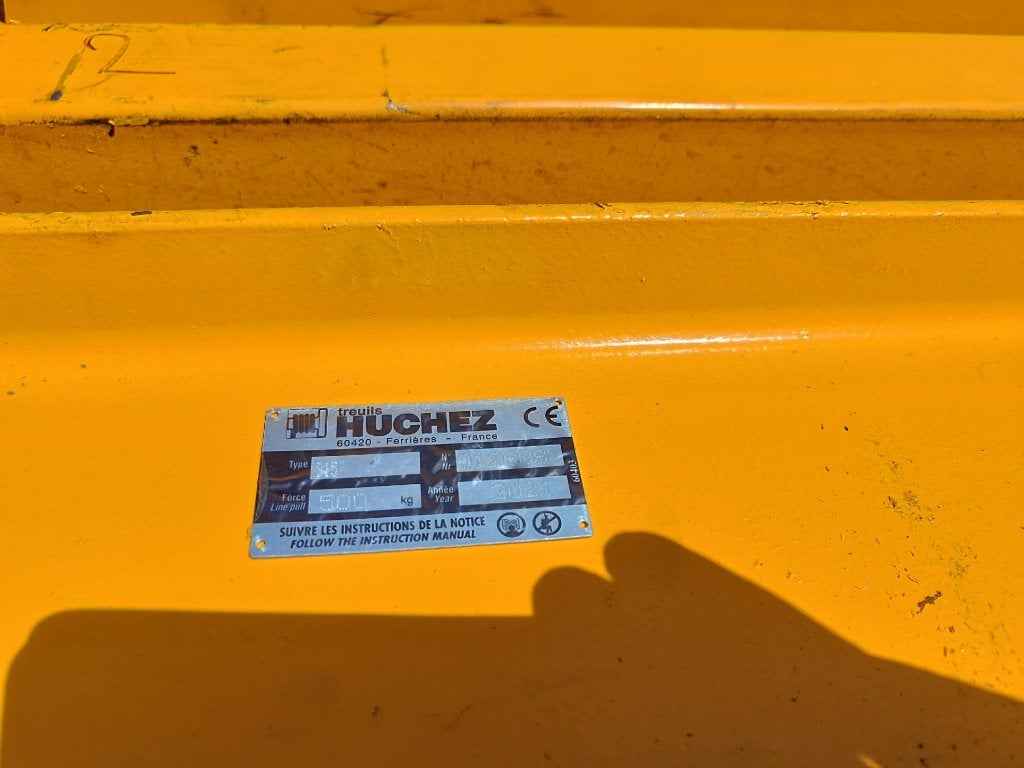 Portaalkraan 5M met takel 1000 of 500kg -  2021 - nieuwstaat, Ophalen, Zo goed als nieuw, Geen idee, Huchez elektriche ketting takel