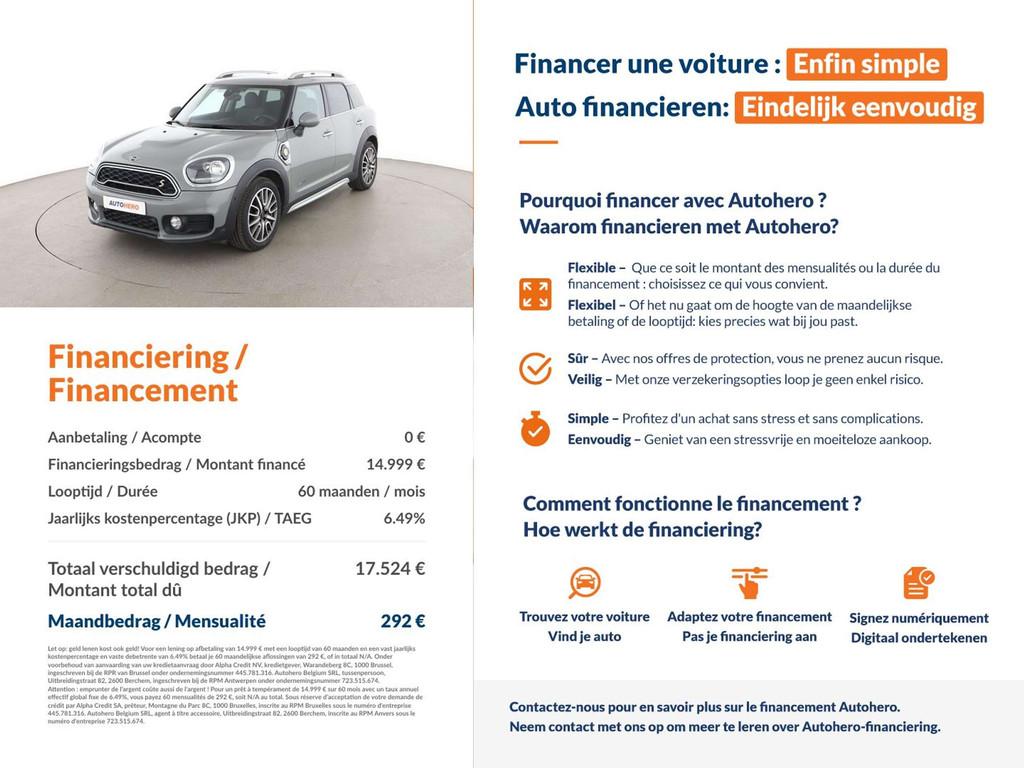 MINI Cooper SE Countryman Cooper S E Hybrid ALL4 (bj 2018), Auto's, Mini, Automaat, Gebruikt, Euro 6, Countryman