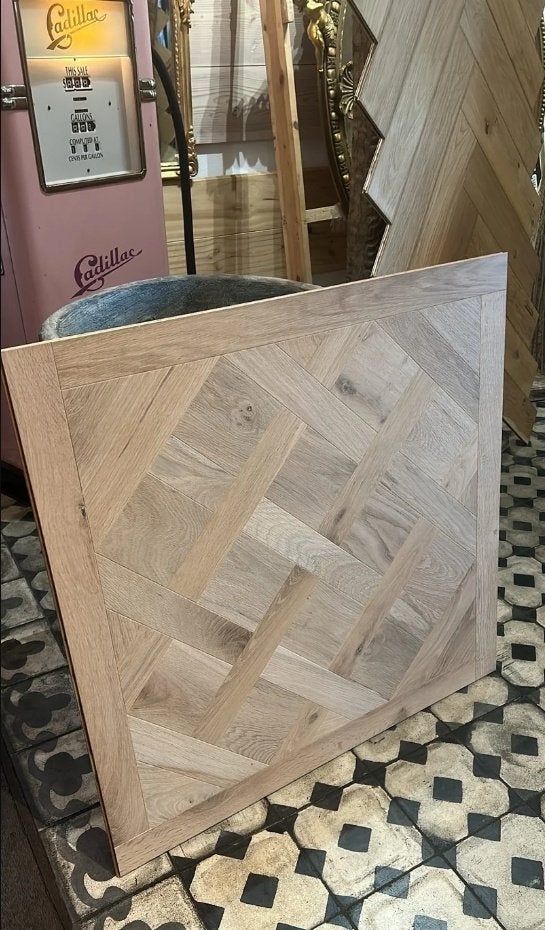 Versailles Engineered Oak Flooring – Antique Aged, 90x90cm, Ophalen of Verzenden, Nieuw, Overige vormen, Overige materialen