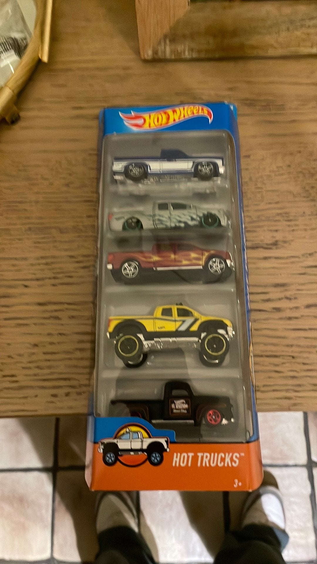Hot wheels hot trucks 5-pack djd28 sealed 2016, Ophalen of Verzenden, Zo goed als nieuw, Auto