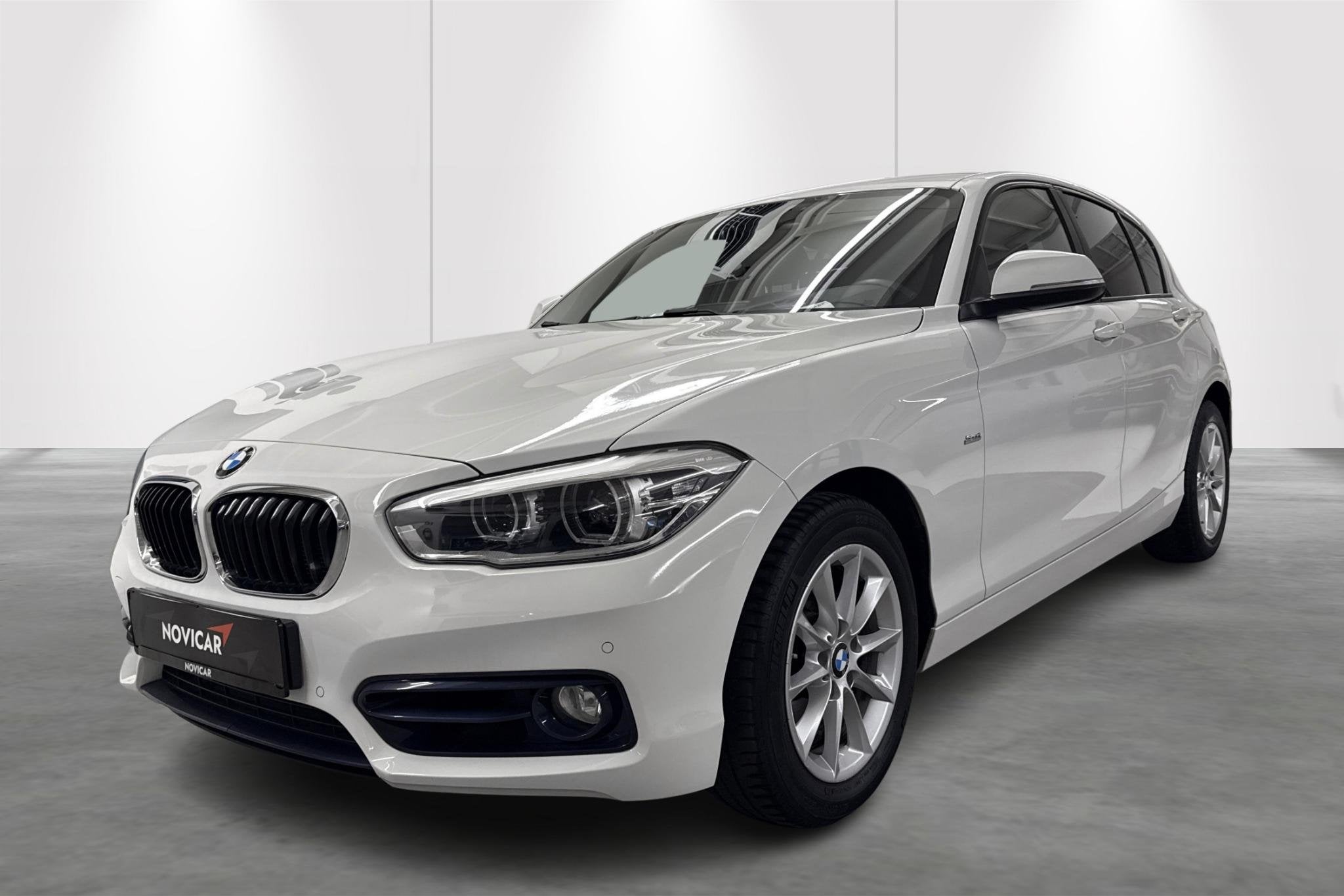 BMW 1-serie 118d Sport, Auto's, Wit, 5 deurs, 150 pk, Te koop