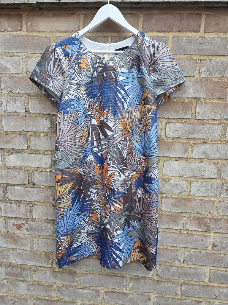 Prachtige jurk Terre Bleue maat 40 nieuwstaat blauw, oranje, Kleding | Dames, Jurken, Maat 38/40 (M), Nieuw, Ophalen of Verzenden