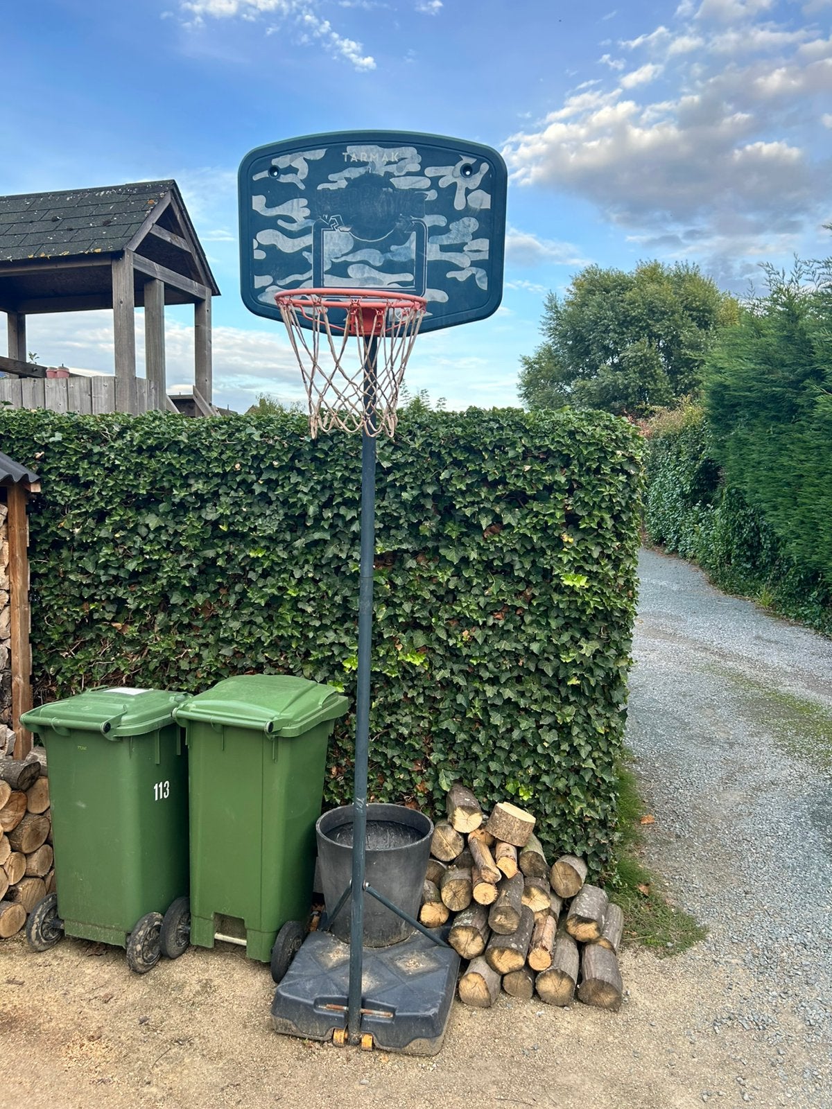 Basketbalring, Ophalen, Gebruikt, Ring, Bord of Paal