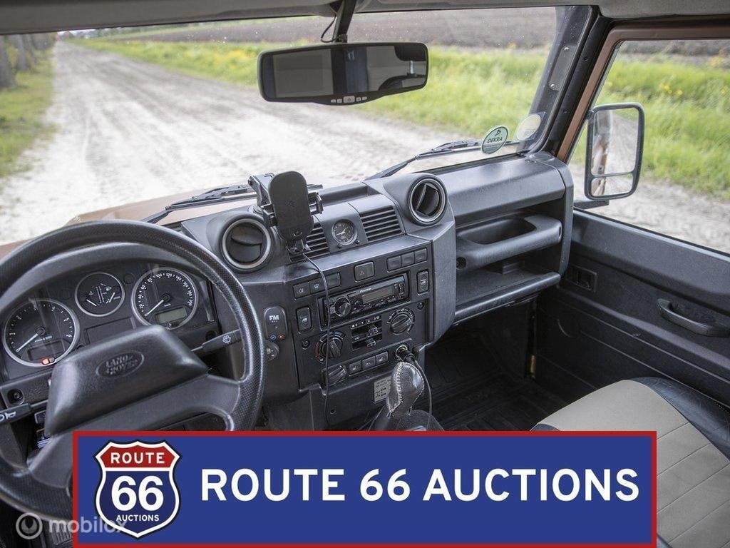 Land Rover Defender 130 pick-up | 2014 | Route 66 Auctions, Auto's, Land Rover, Gebruikt, Zwart, Handgeschakeld, Overige carrosserie