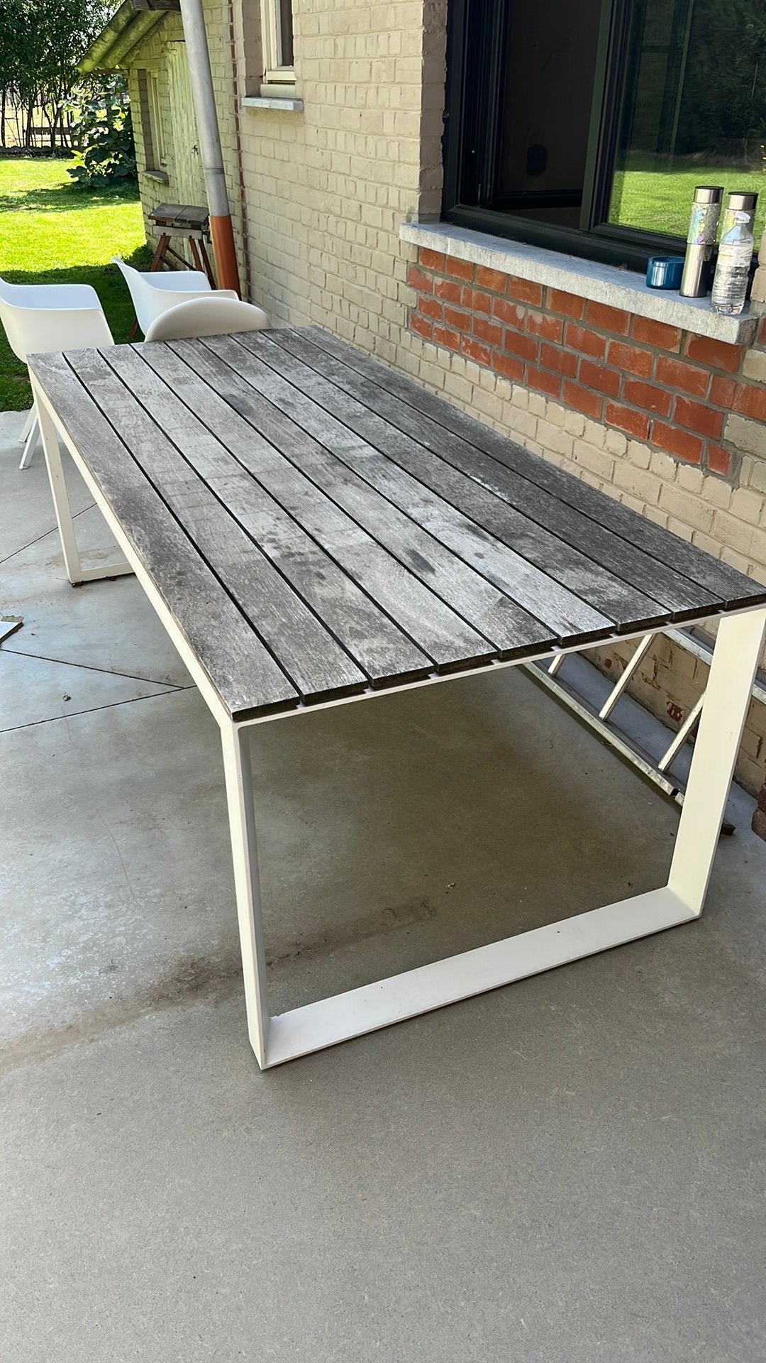 Tuintafel 4SO, Tuin en Terras, Ophalen, Gebruikt, Aluminium