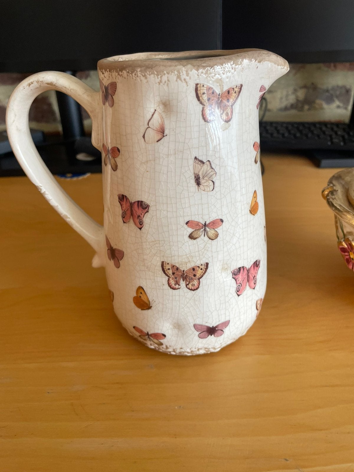Decoratiekan Clayre en Eef en pot, Ophalen