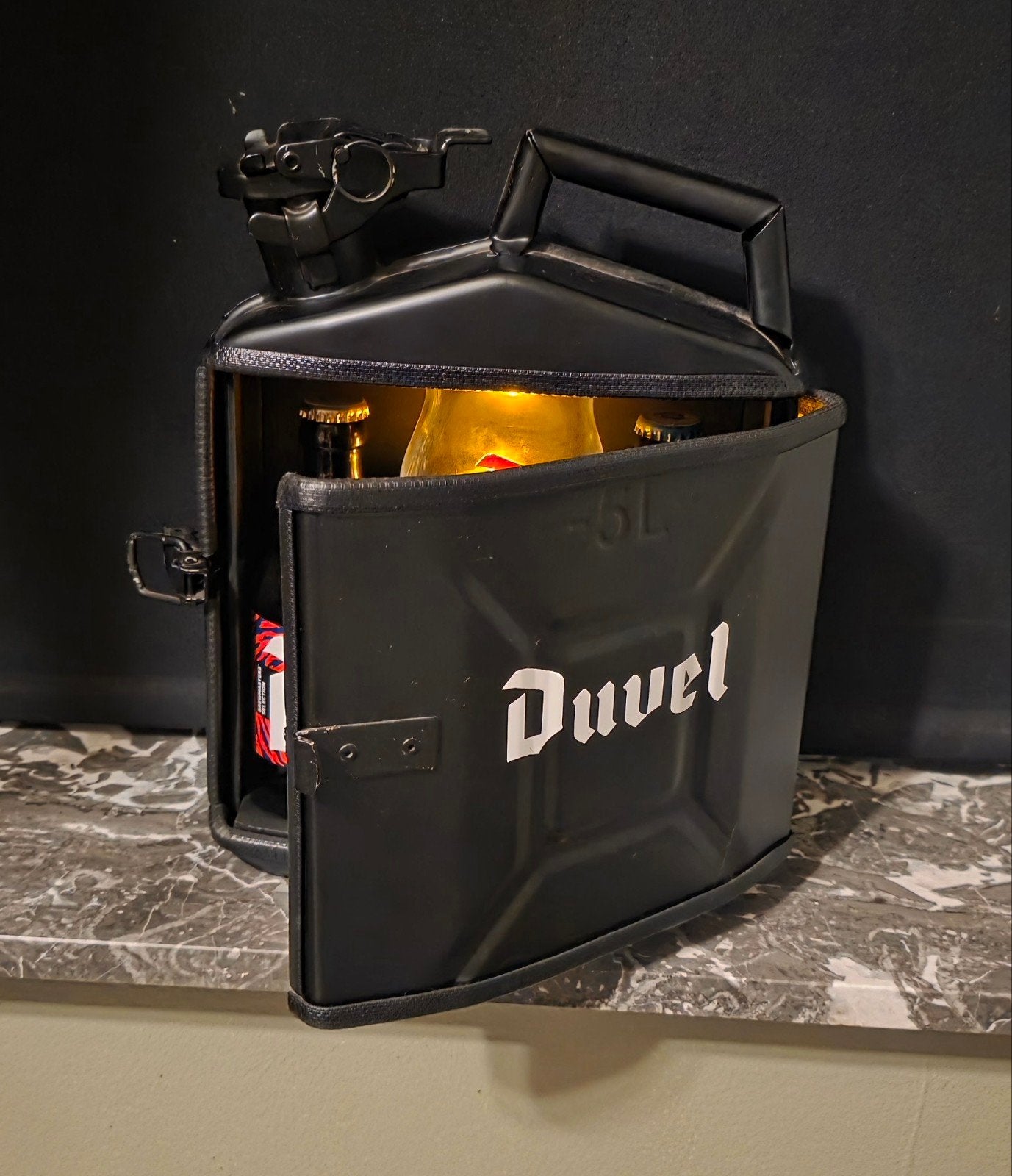 Duvel jerrycan., Ophalen of Verzenden