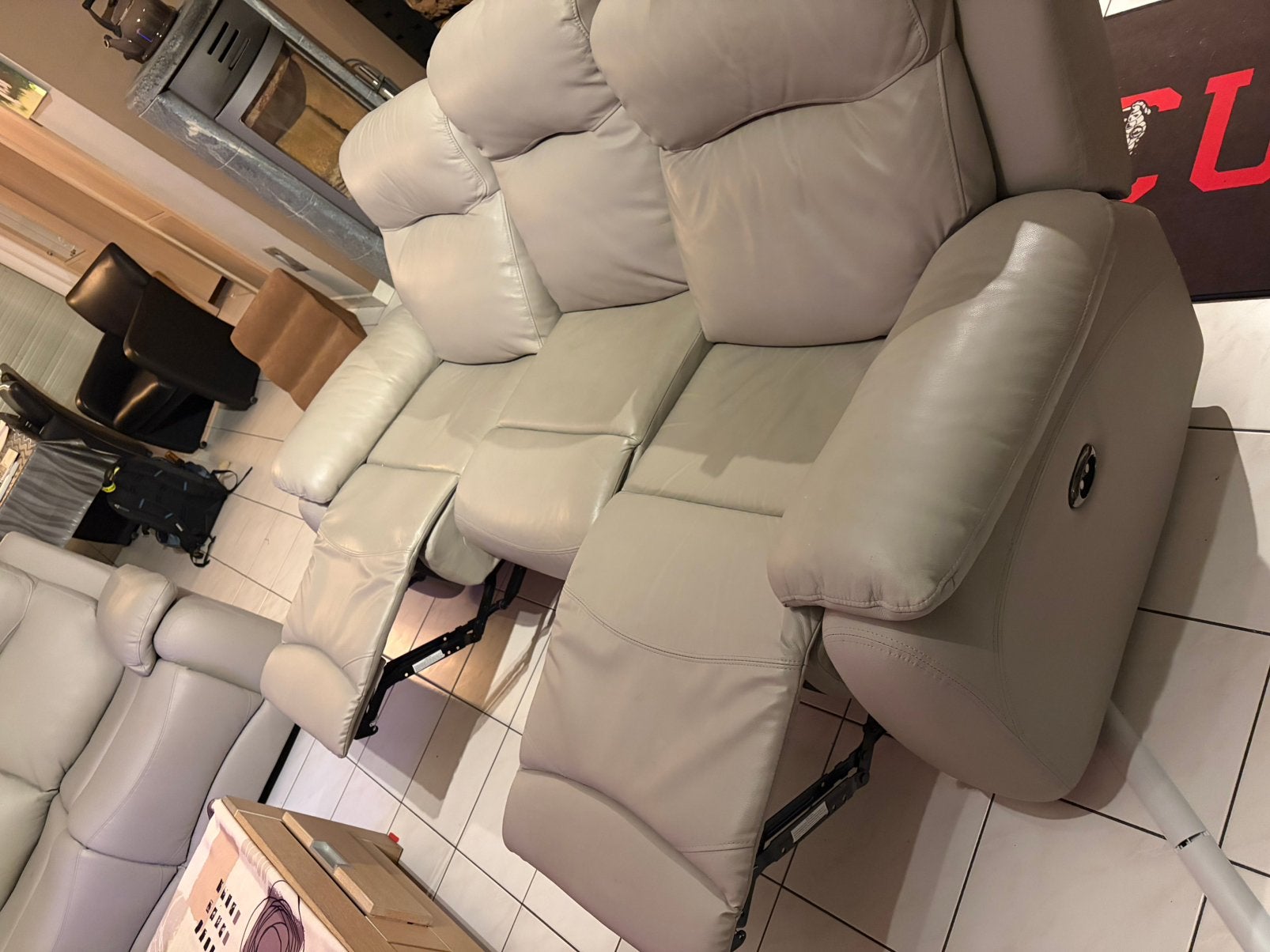 Salon met relax zo goed als nieuw beschikbaar begin oktober, Ophalen, Zo goed als nieuw
