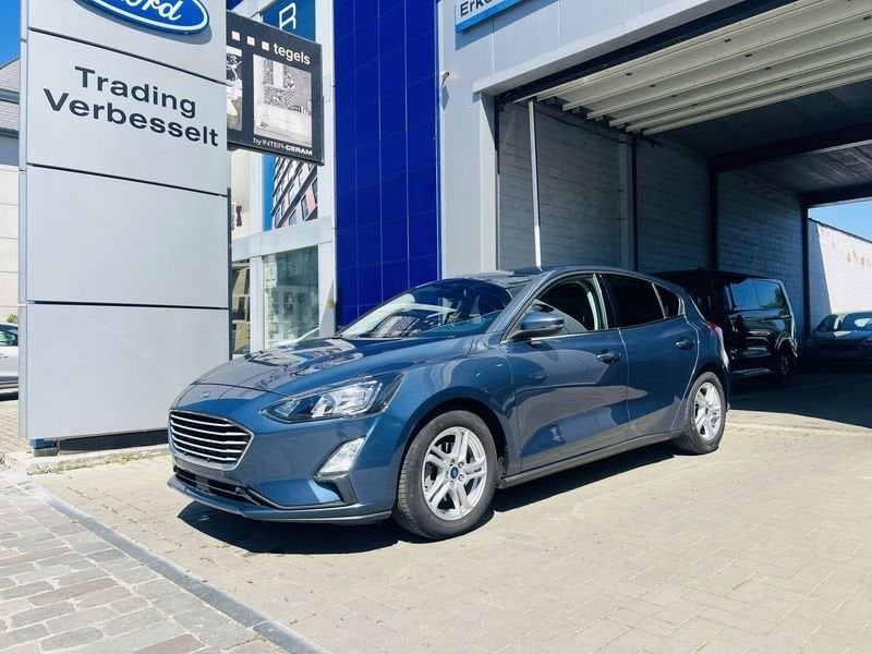 Ford Focus, Stof, Gebruikt, Blauw, 100 pk