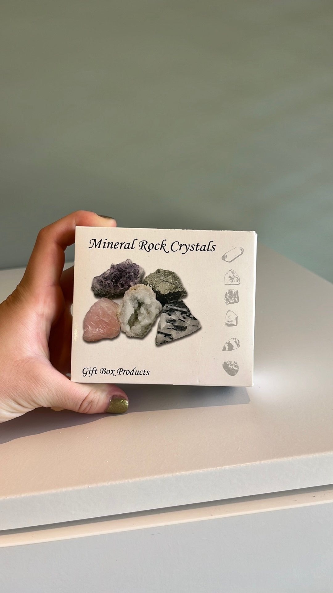 Cadeau doos met mineralen, Boeken, Mode, Ophalen of Verzenden, Zo goed als nieuw