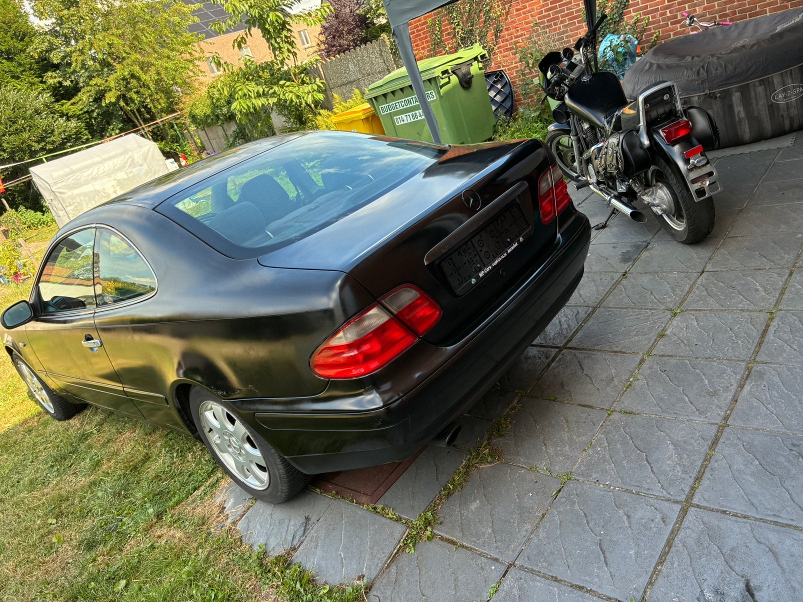 Mercedes clk 200, Auto's, Grijs, Particulier, CLK, Te koop