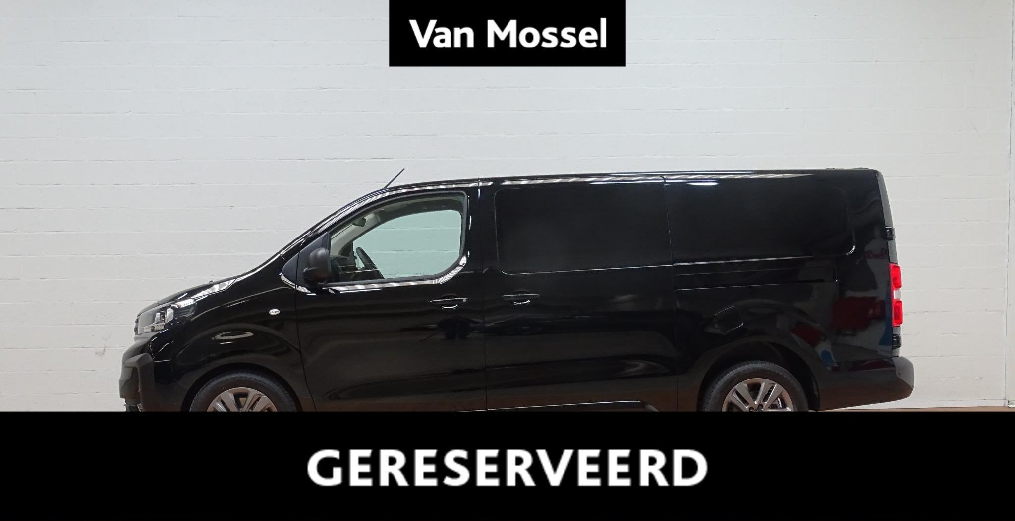 Peugeot Expert Long DC L3 2.2 BlueHDi 180 EAT8, 4 deurs, Stof, Zwart, 4 cilinders