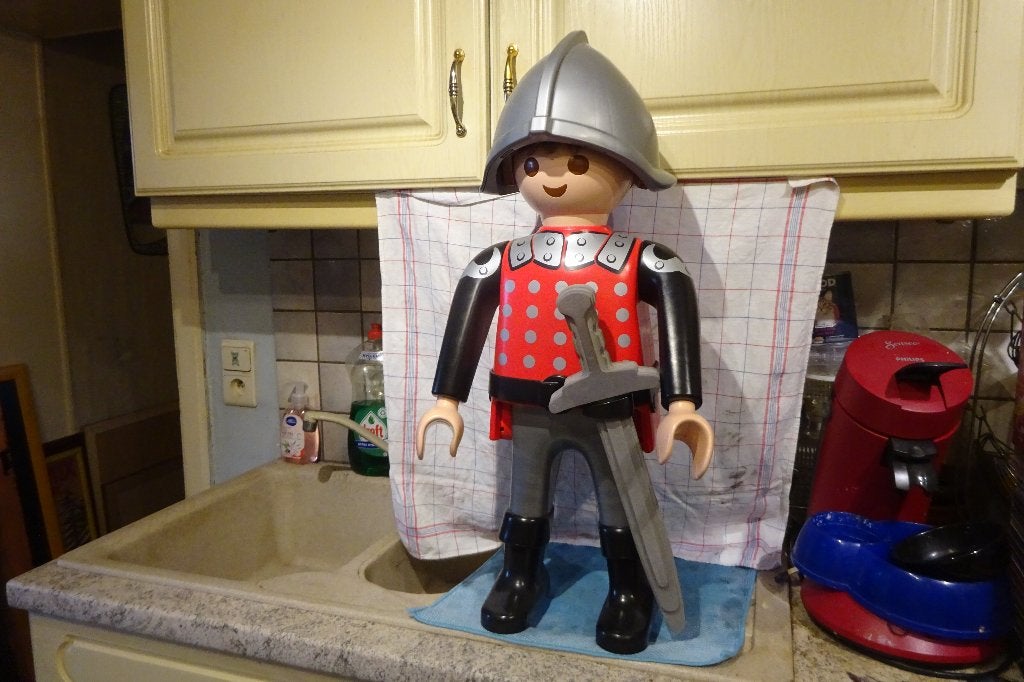 Playmobil XXL chevalier médiéval, Enfants & Bébés, Jouets | Playmobil, Historique, Utilisé, Figurines, Kit complet