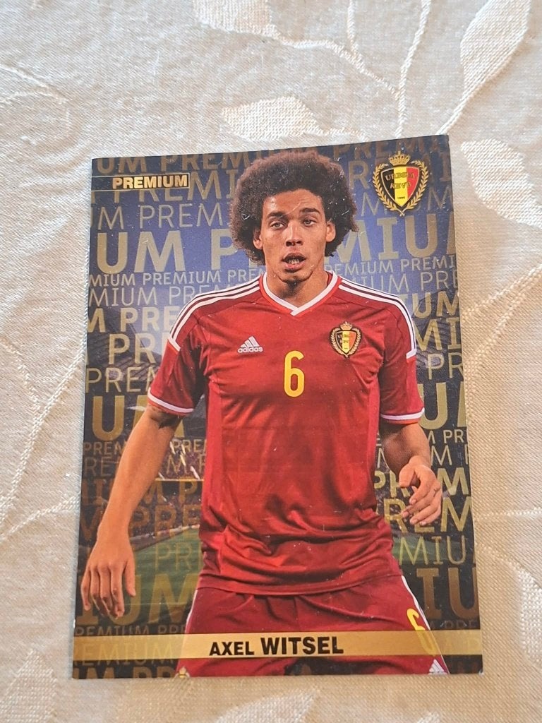 Panini / Voetbalkaart / Axel Witsel / Rode Duivels / EK 2016, Verzamelen, Ophalen of Verzenden, Gebruikt, Spelerskaart