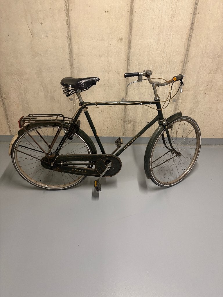 Vintage Sparta Herenfiets met Brooks Zadel & 3 Versnellingen, Fietsen en Brommers, Ophalen, Sparta, Gebruikt, Velgrem
