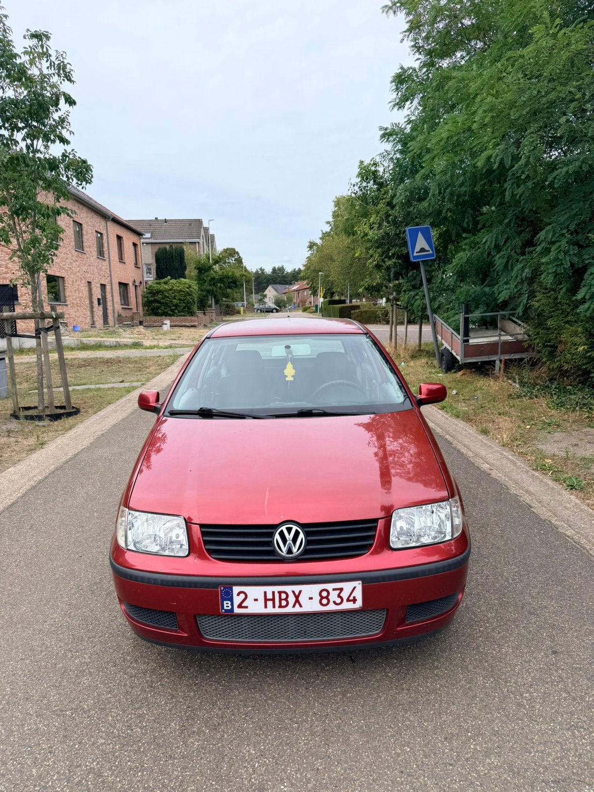 Volkswagen polo 1.0, Autos, Rouge, Achat, Boîte manuelle, Particulier